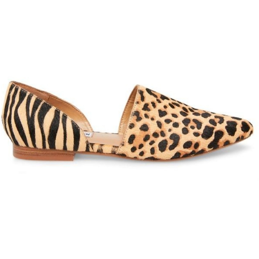 Steve Madden Animal flats size 10
